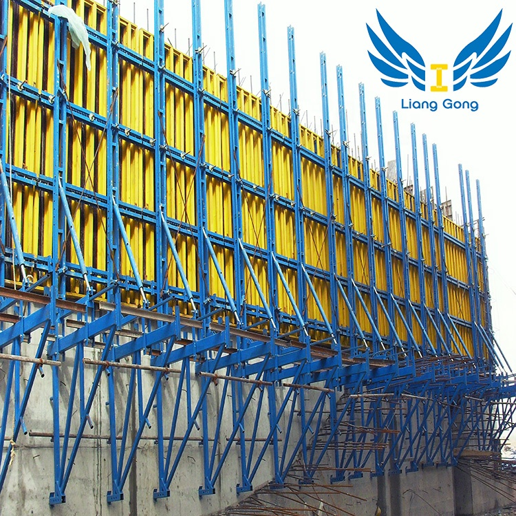 China LianGong Wholesale Brace Frame Steel Single-Side Bracket para sa Subway Retaining Wall Construction