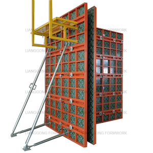 China LIANGONG Modular Concrete High Quality Customized Steel Frame Formwork para sa Wall At Column