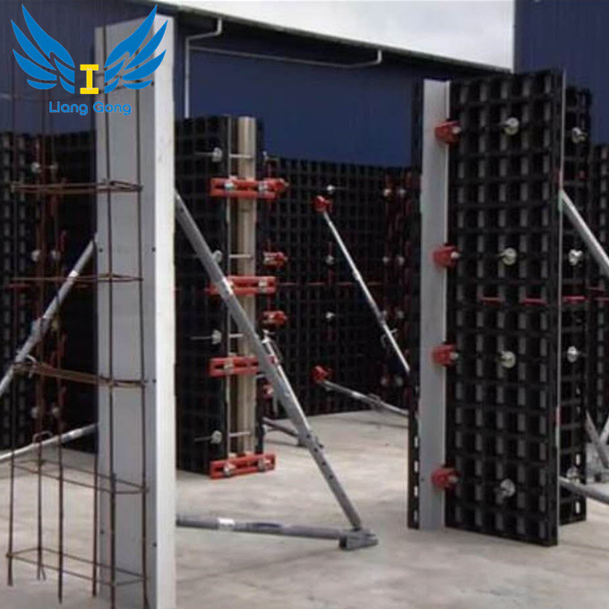 Modular Retaining Plasitic Column Formwork Para sa Reusable Building Formwork