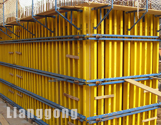 Matibay na H20 Tumber Beam Formwork Para sa Concrete Construction