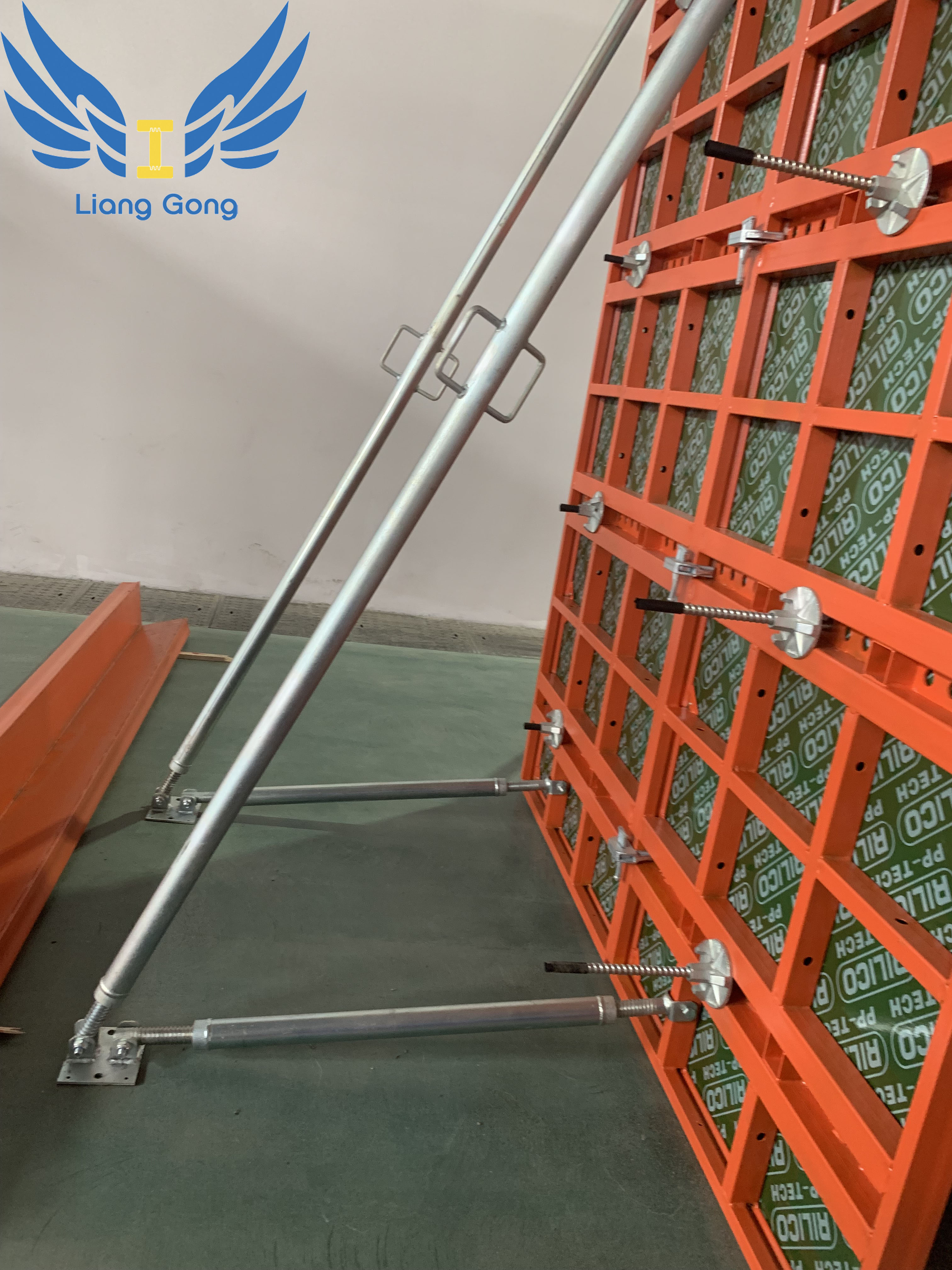 China LIANGONG Modular Concrete High Quality Customized Steel Frame Formwork para sa Wall At Column