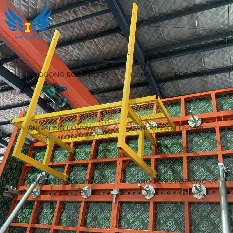 China LIANGONG Modular Concrete High Quality Customized Steel Frame Formwork para sa Wall At Column