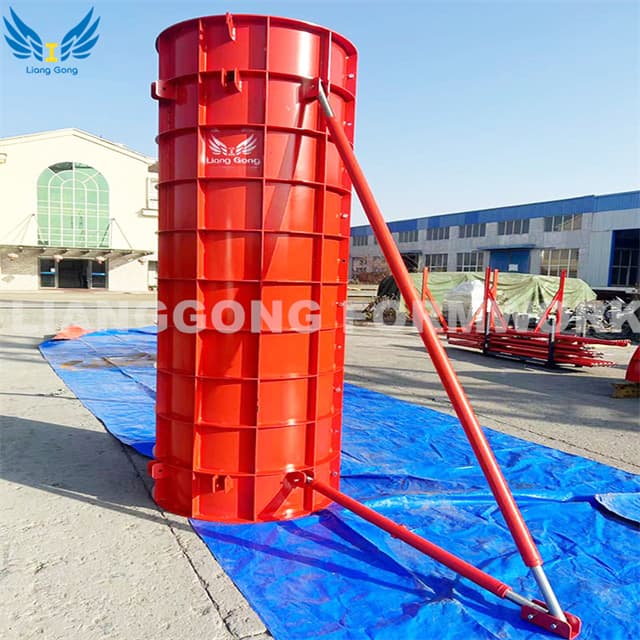 Lianggong Manufacturer Steel Circle Column Formwork Customized para sa Column Concrete Construction