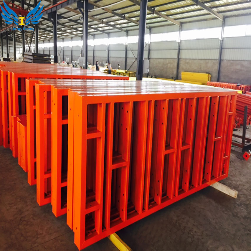 Customized Reusable 65 Steel Frame Formwork para sa Concrete Walls and Column