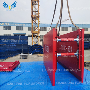 Trench Support System Mga Trench Box Para sa Safety Excavation Construction