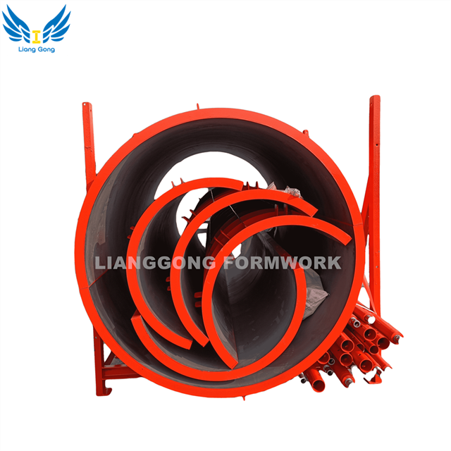 Lianggong Manufacturer Steel Circle Column Formwork Customized para sa Column Concrete Construction