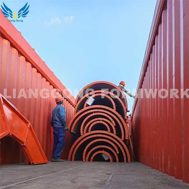 Lianggong Manufacturer Steel Circle Column Formwork Customized para sa Column Concrete Construction