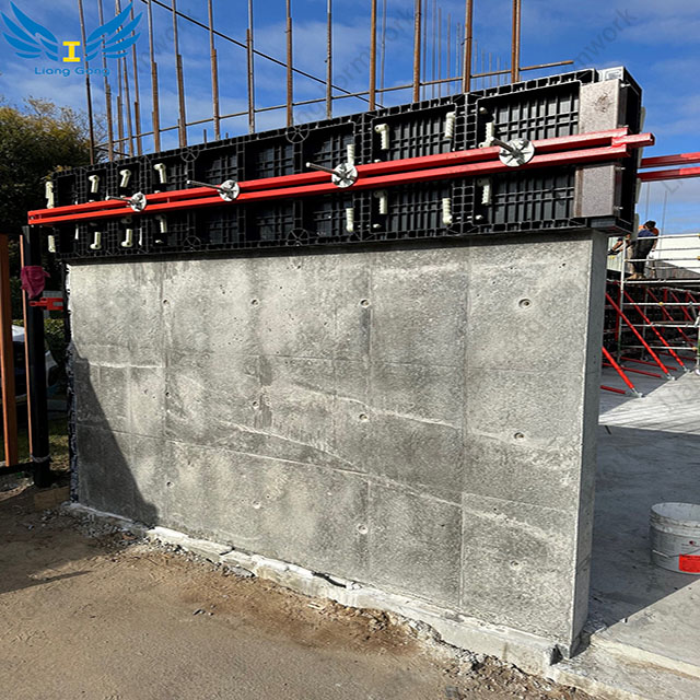 China Easy-operation Resuable Lighweight ABS Plastic Formwork para sa Concrete Wall Slab Column Construction 