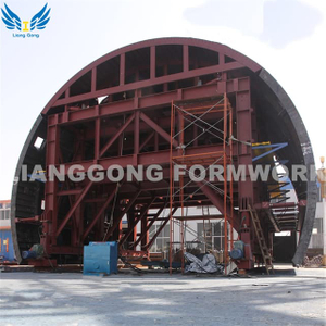 Steel Hydraulic Tunnel Lining Trolley Para sa Railway Tunnel Construction