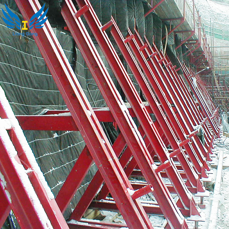 China LianGong Wholesale Brace Frame Steel Single-Side Bracket para sa Subway Retaining Wall Construction