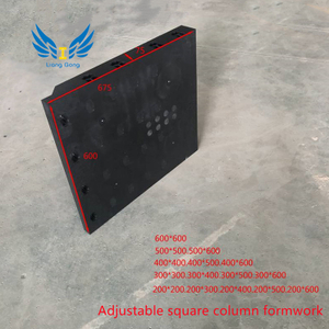 Plastic Adjustable Square Column Formwork Para sa Concrete