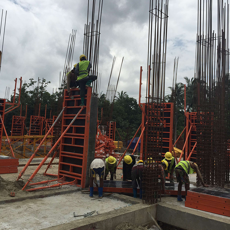 120 Steel frame formwork