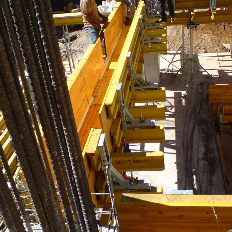 Madaling Assembly at Disassembly H20 Timber Beam Flex Slab Formwork para sa Concrete Construction