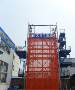 Auto Lifting Safety Platform Protection Screen para sa High-rise Structure