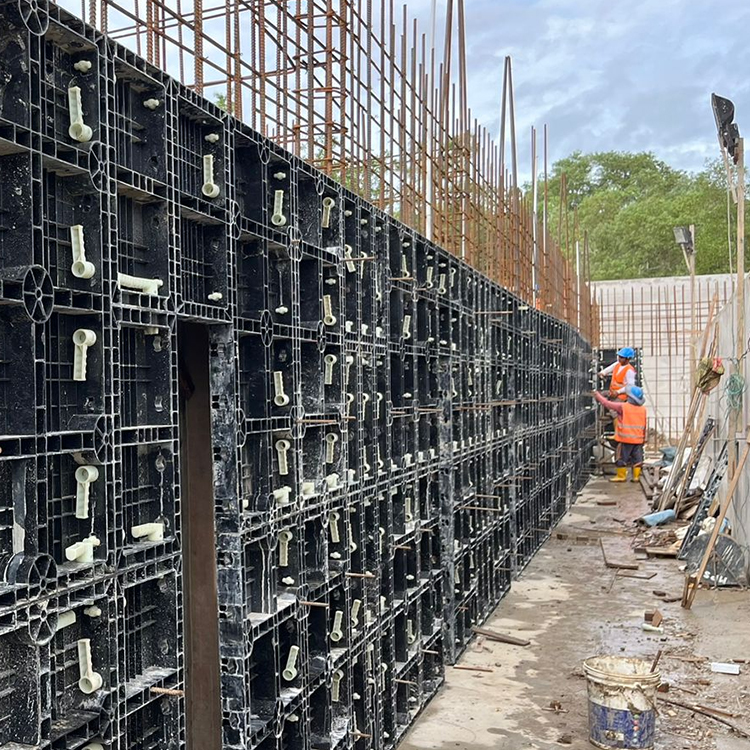 Adjustable Abs Plastic Wall Formwork Para sa Pagbuhos ng Kongkreto